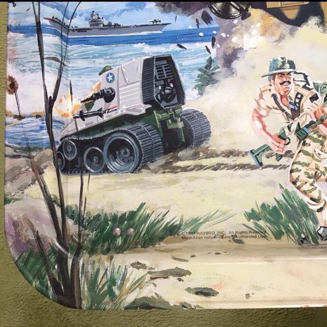 G.I.JOE ジーアイジョー ブリキテーブル 1987 ハズブロ