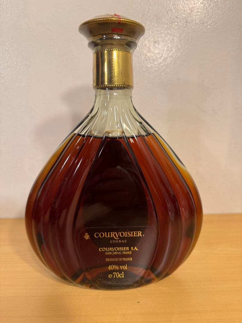 クルボアジェ XO グリーンボトル COURVOISIER 箱付+ミニボトル付