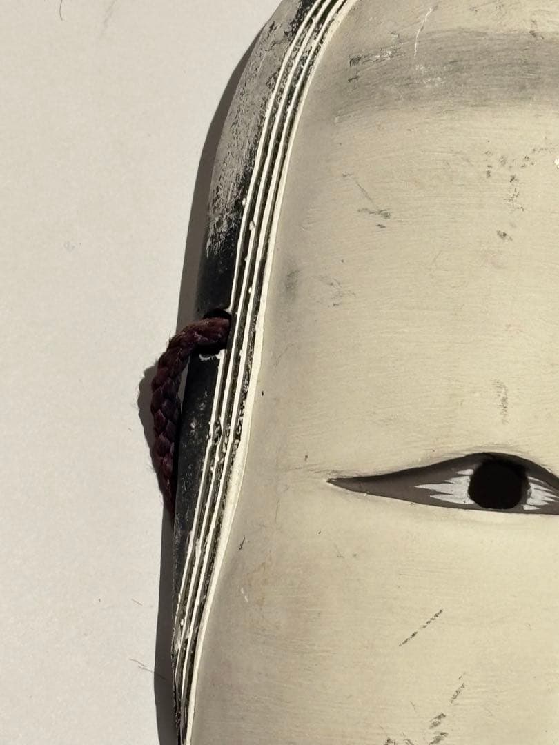 「能面 小面（こおもて）」陶器製 1面|能楽 お面 世阿弥