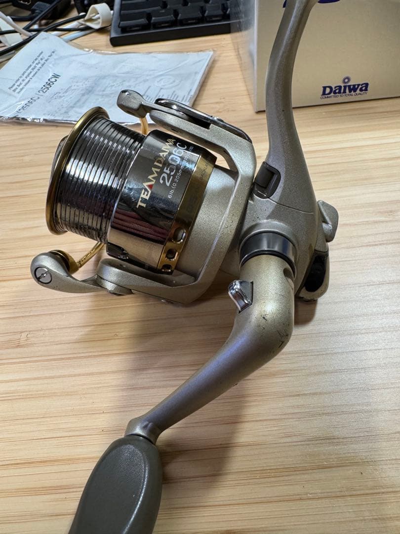 TEAM DAIWA X 2506C 箱・説明書・ケース付、機構良好・美品