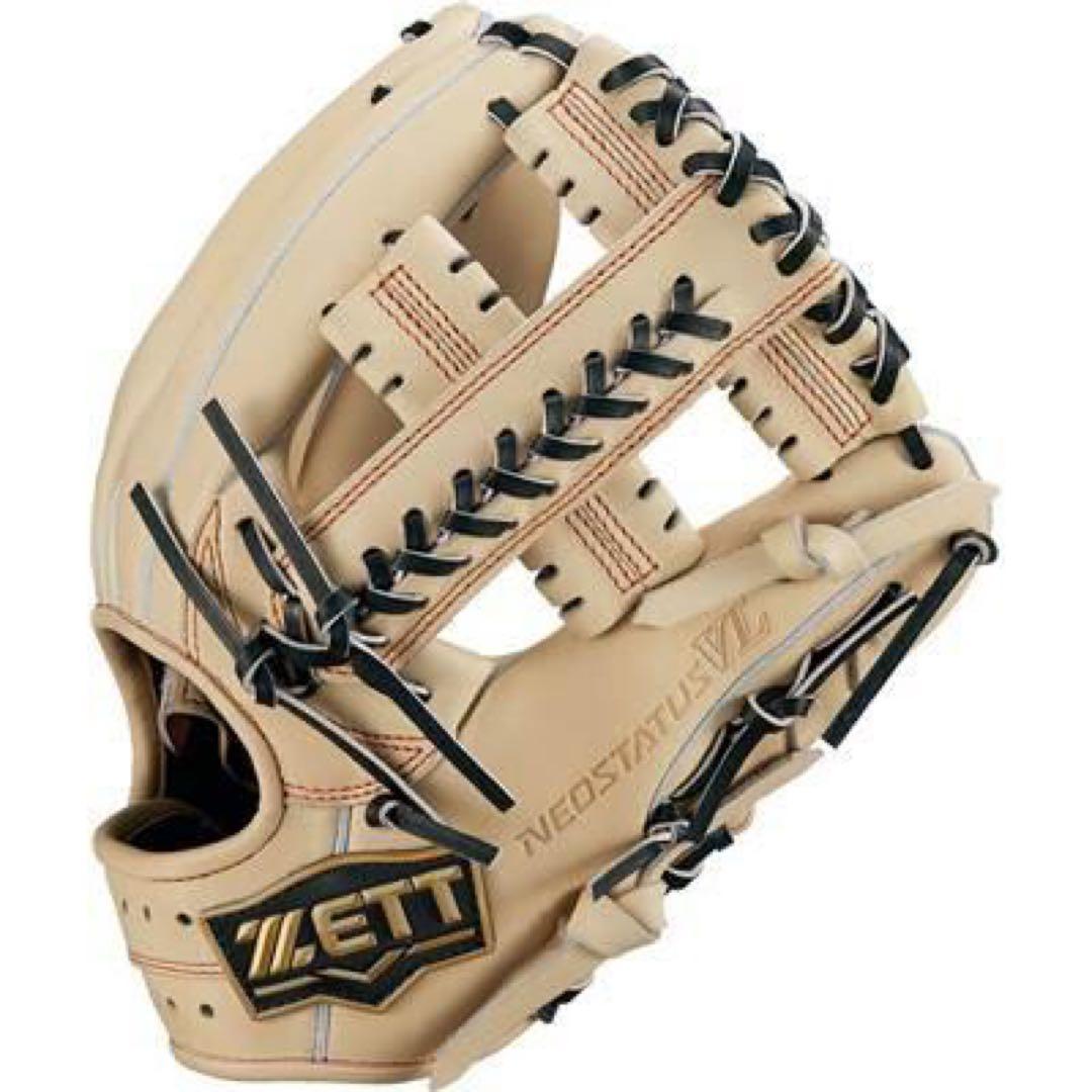 【ZETT 】内野手用右投げ　硬式グローブ