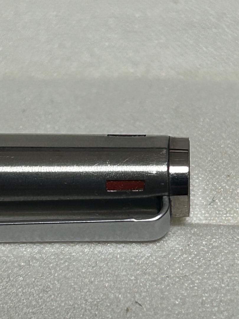 希少品。MONT BLANC シルバー 4色ボールペン