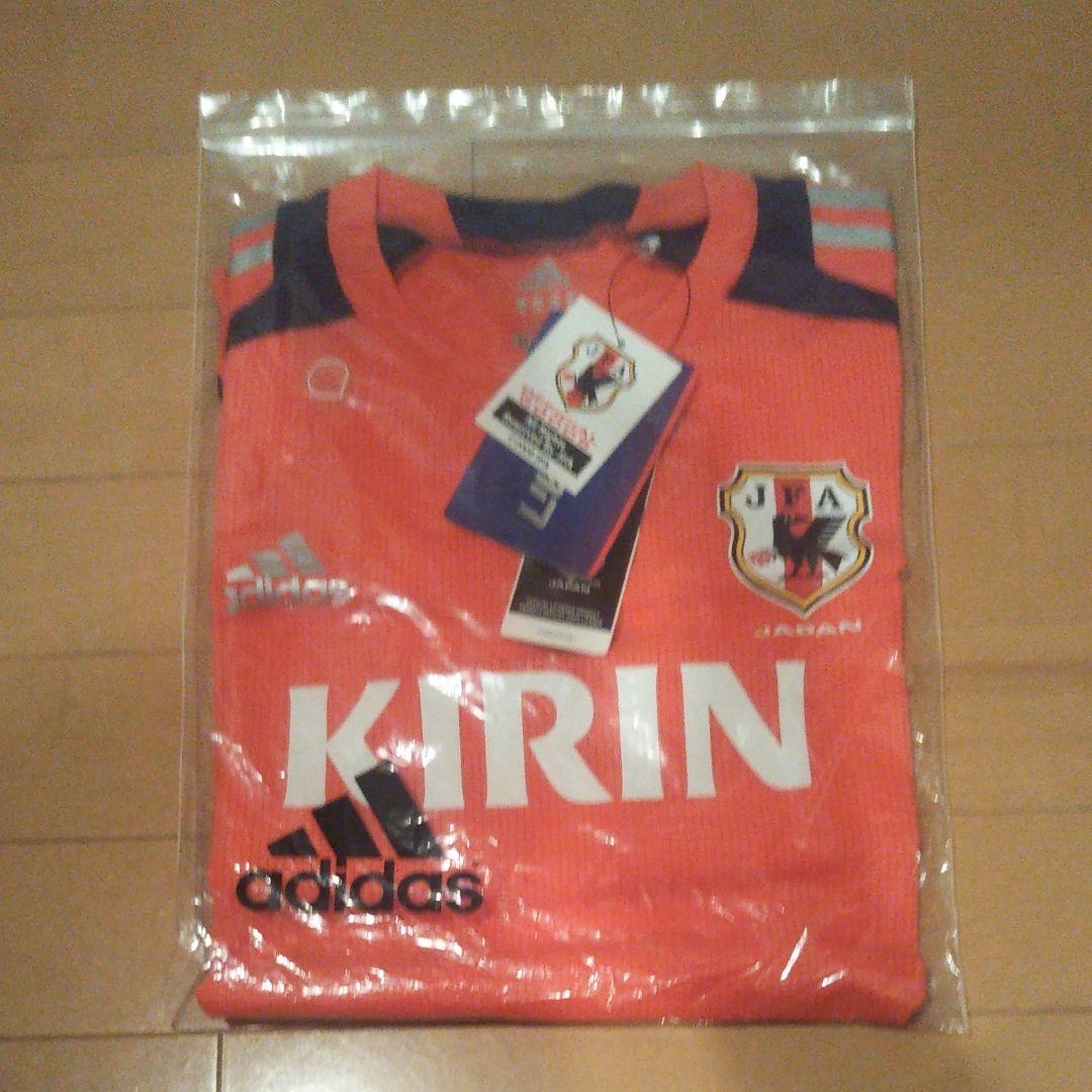 【希少】サッカー 日本代表 ユニフォーム オレンジ