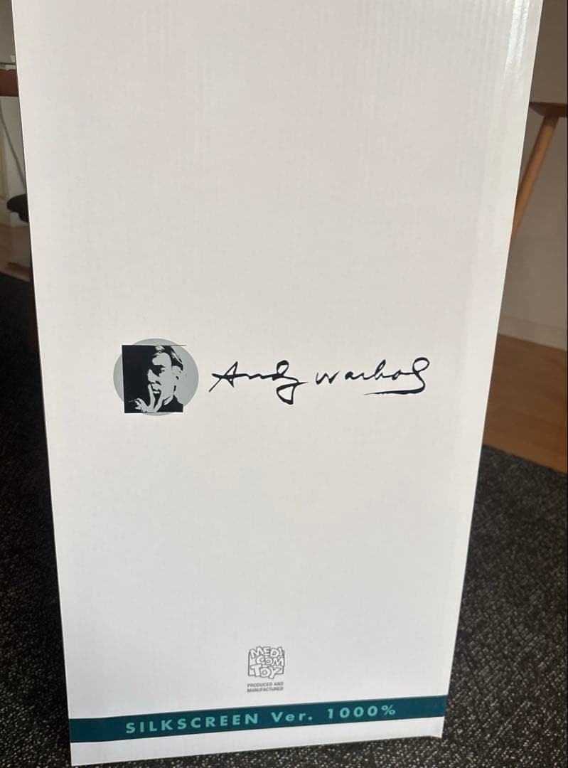 BE@RBRICKアンディウォーホール シルクスクリーン1000%