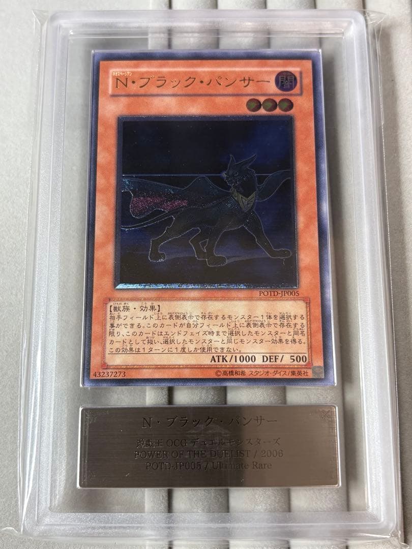 ARS10 N・ブラック・パンサー レリーフ 遊戯王