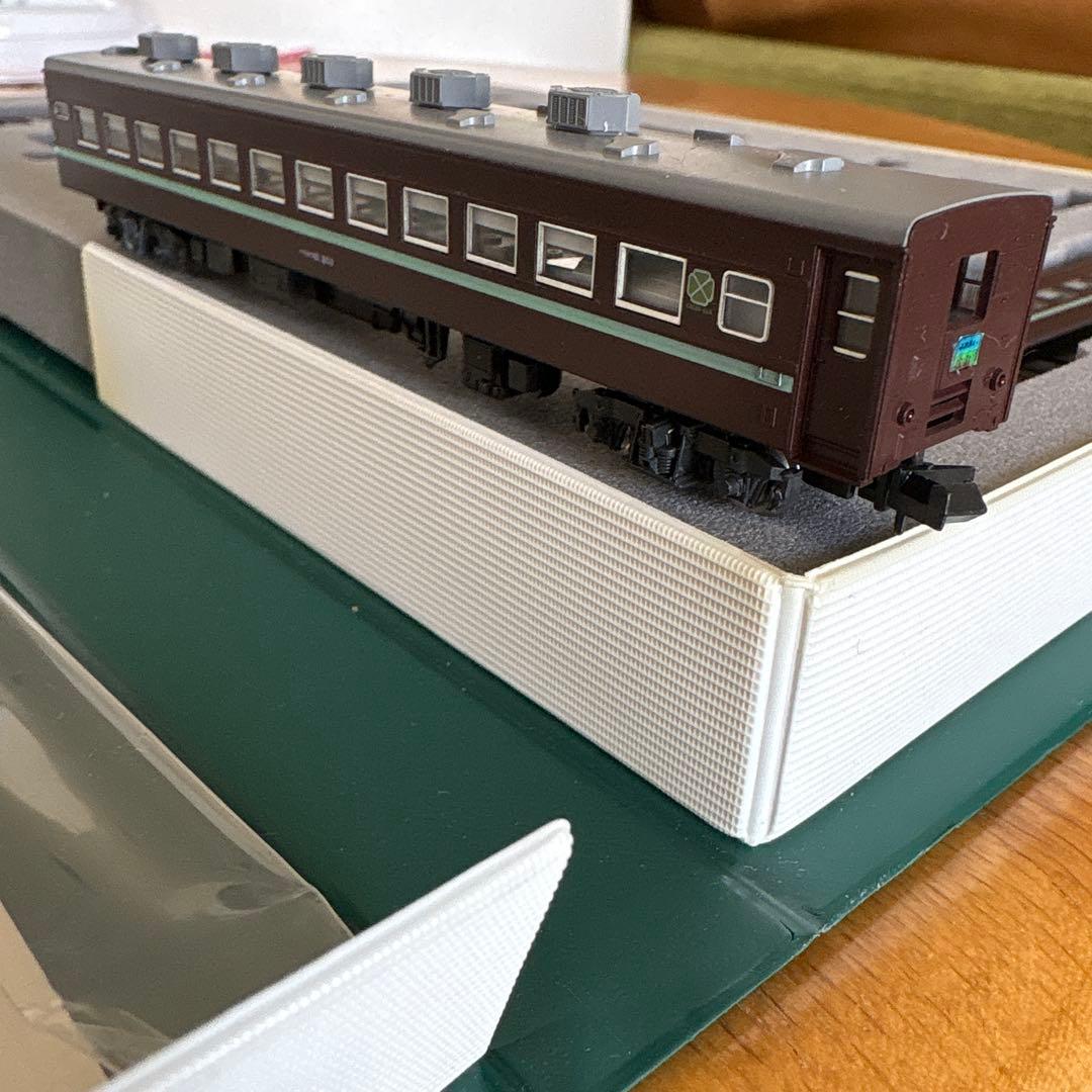 KATO 10-176スロ81系和式客車「ふれあい」 6両セット②愛称シール欠品