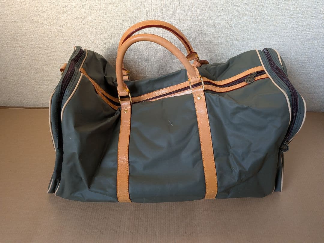 HUNTING WORLD ボストンバッグ グレー