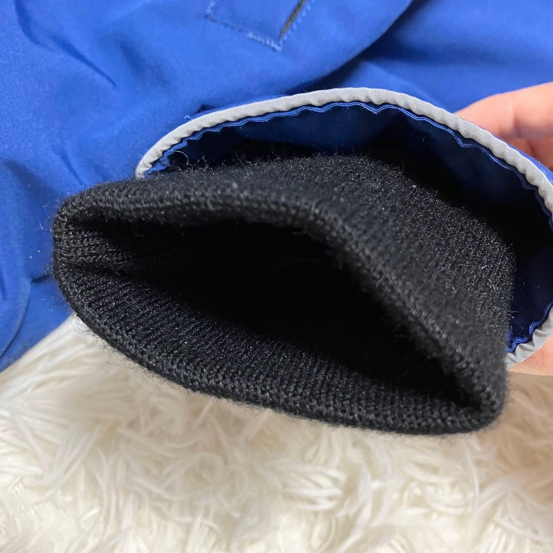   カナダグーススノースーツ キッズ　ブルー正規品