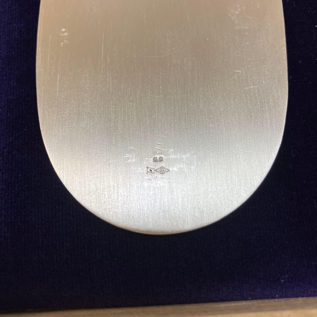 純銀 造幣局検定刻印入り小判 天保五両判 100g