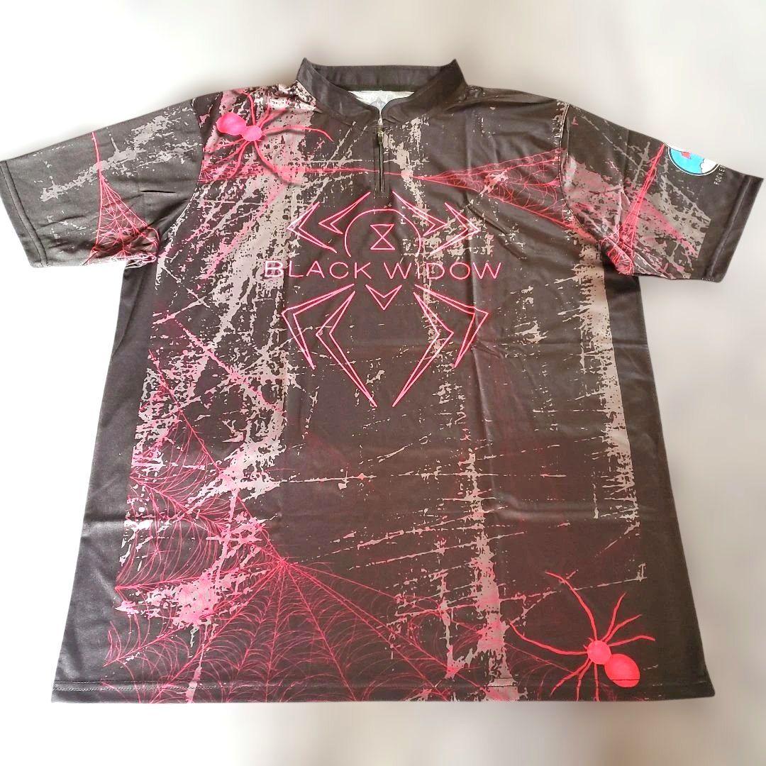 大人気✨新品✨ボウリングウェア　日本サイズ2XL　ブラックウィドー　ブラック