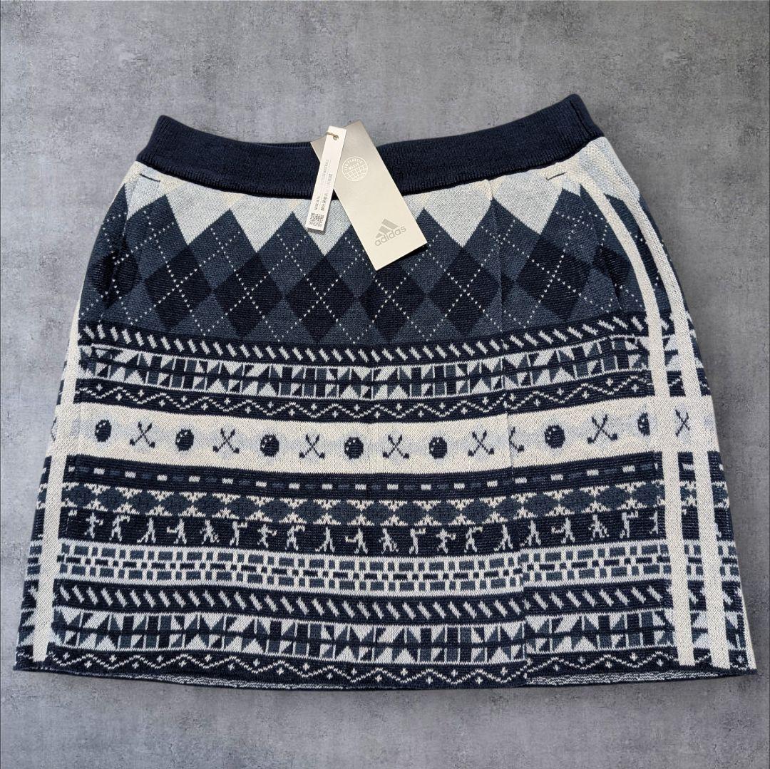 【新品55%off】アディダス ゴルフ ヒストリカル柄ニット セットアップ S