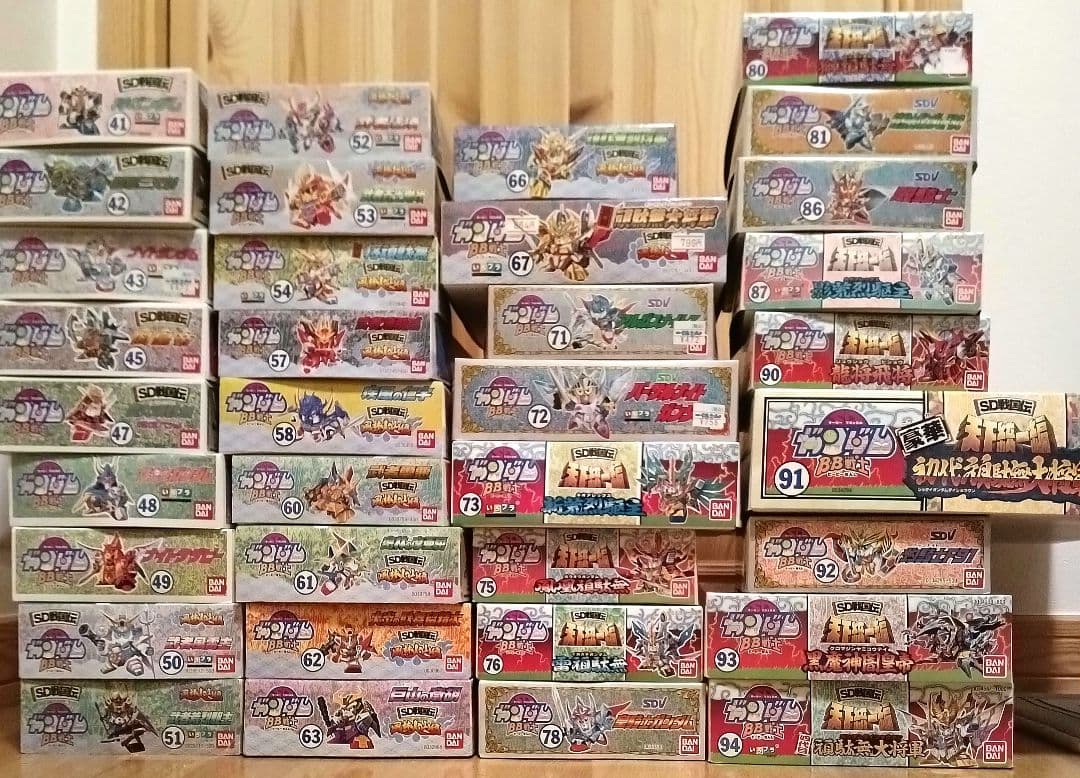 SDガンダムBB戦士 ３５個まとめ売り　ガンプラ【未組立】