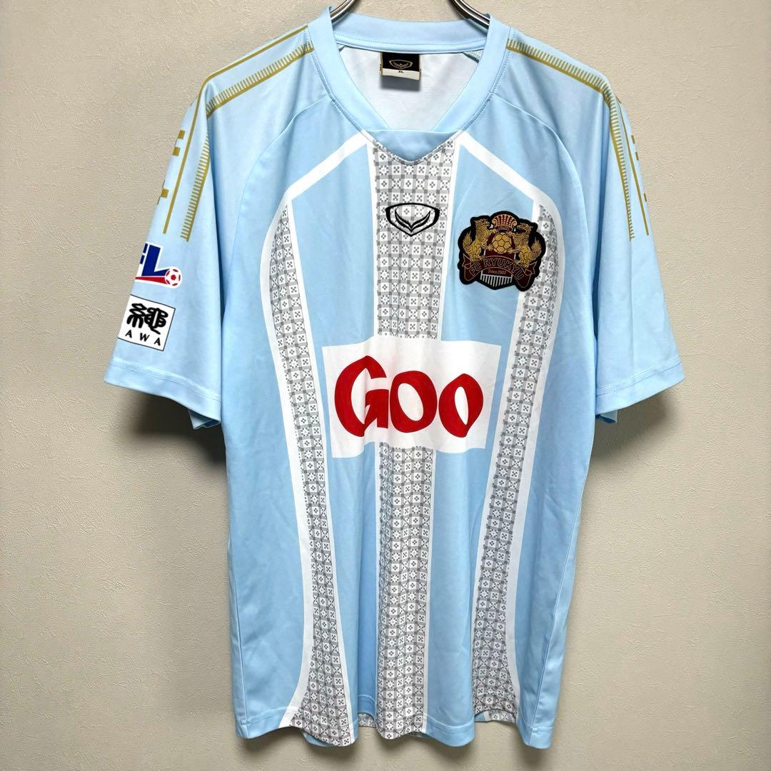 沖縄 fc琉球 j3 レプリカユニフォーム ゲームシャツgrand sport青