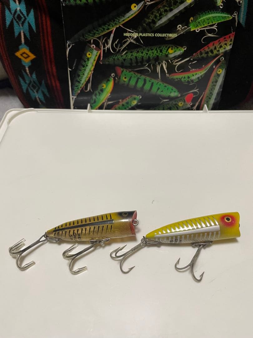 希少、ヘドン heddonチャガースプーク2ピースリグ