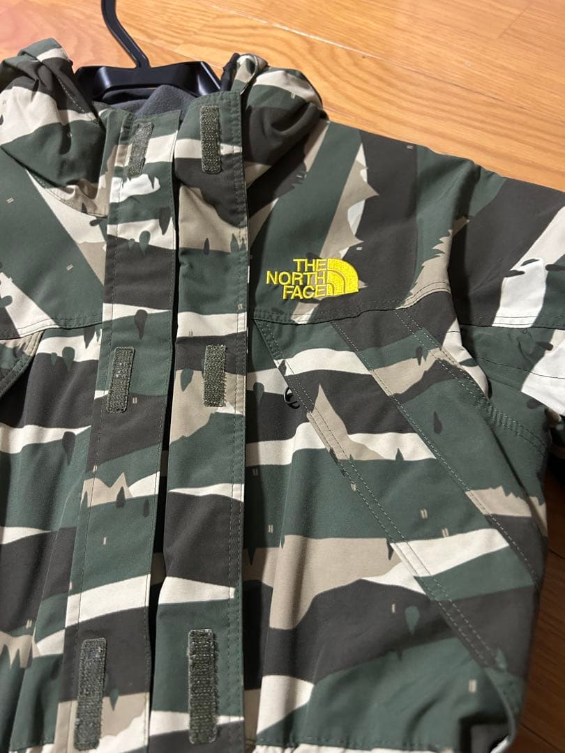 THE NORTH FACE 迷彩柄 スキーウェア