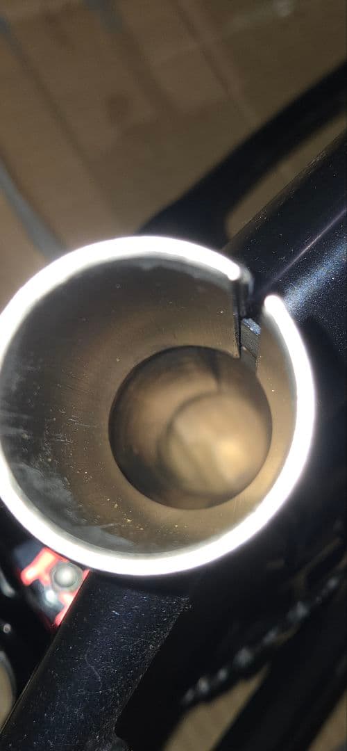 美品ターン スピードファルコ折りたたみ自転車フレーム 紺色