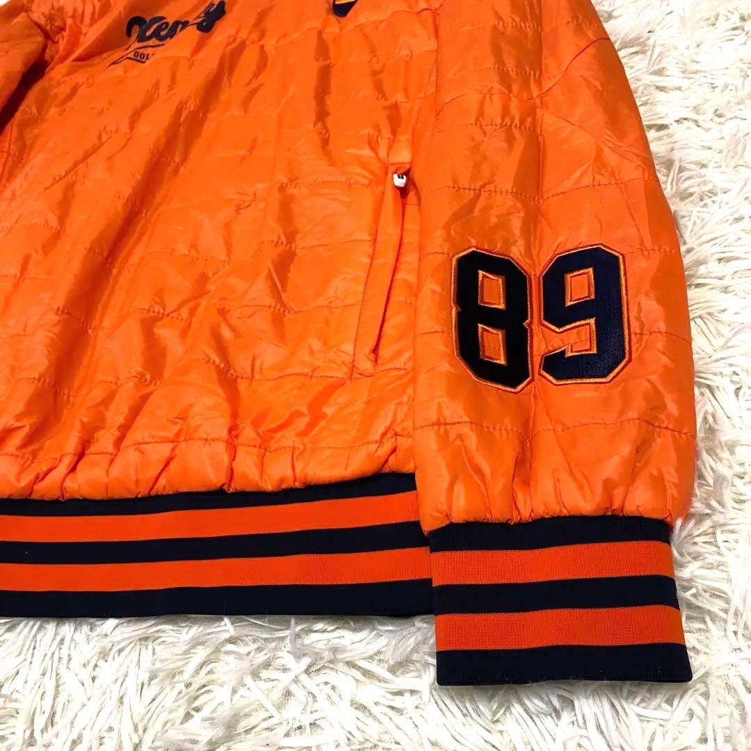 【美品✨】パーリーゲイツ 4way プルオーバー オレンジ ネイビー 5