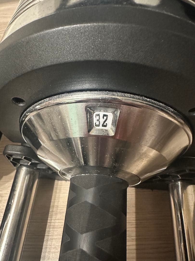 値下げ中　②32kg 可変式ダンベル スチール製