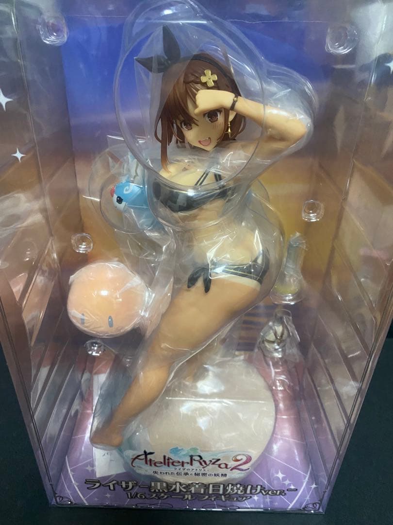 ライザのアトリエ　ライザ 黒水着日焼けver 1/6スケール　スピリテイル