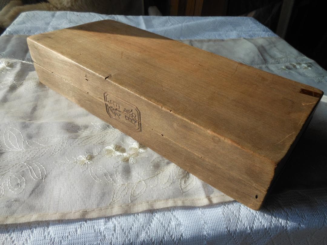 和菓子木型　菓子型　２枚合わせ　古道具　アンティーク