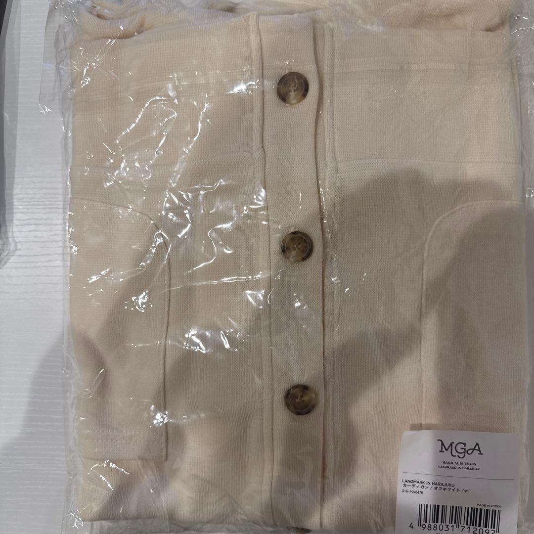 ミセスグリーンアップル　カーディガン　M