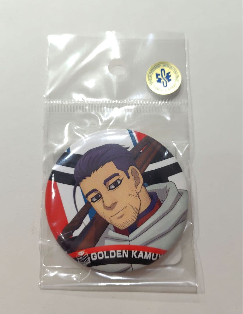 北海道コンサドーレ札幌×ゴールデンカムイ アクスタ 缶バッジ 尾形 宇佐美