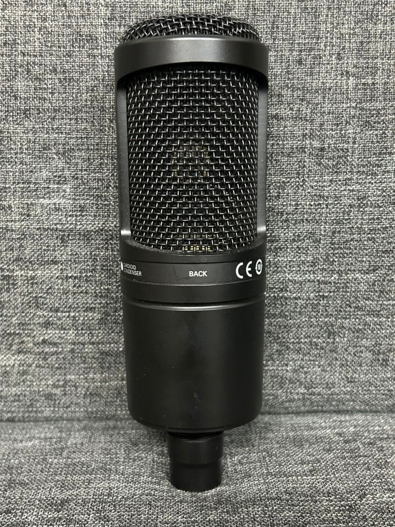 オーディオテクニカ　コンデンサーマイク　AT2020 おまけ付き