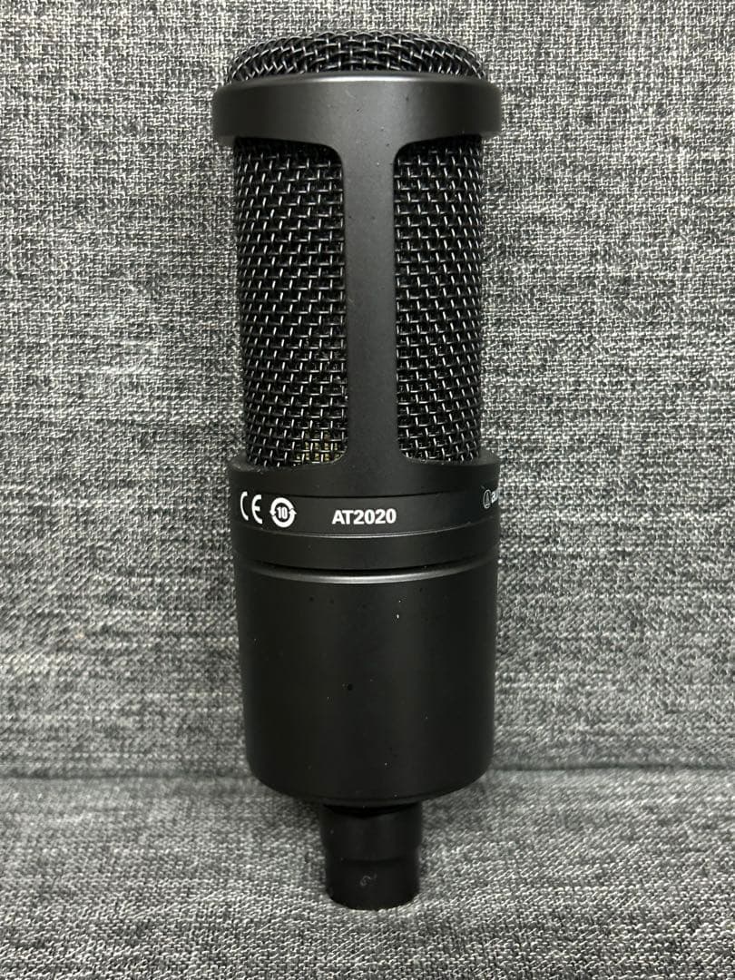 オーディオテクニカ　コンデンサーマイク　AT2020 おまけ付き