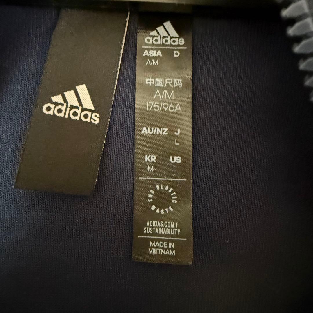 アーセナル　adidas フーディ　ジップアップパーカー　テックフリース