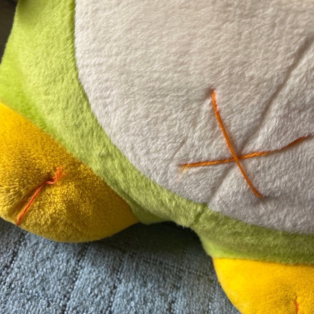 カッパ 特大 緑色 ぬいぐるみ