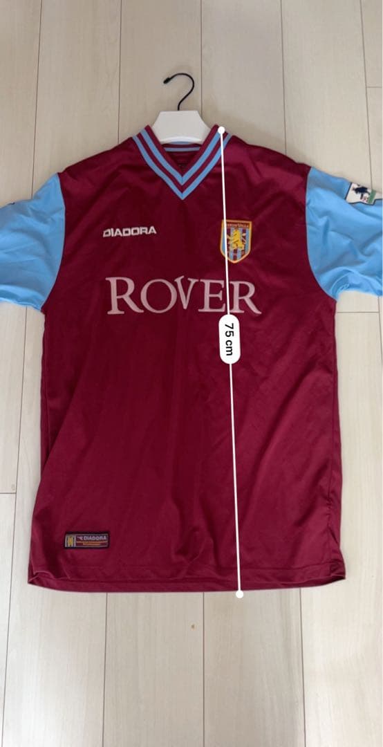 アストンヴィラ　サッカーユニフォーム