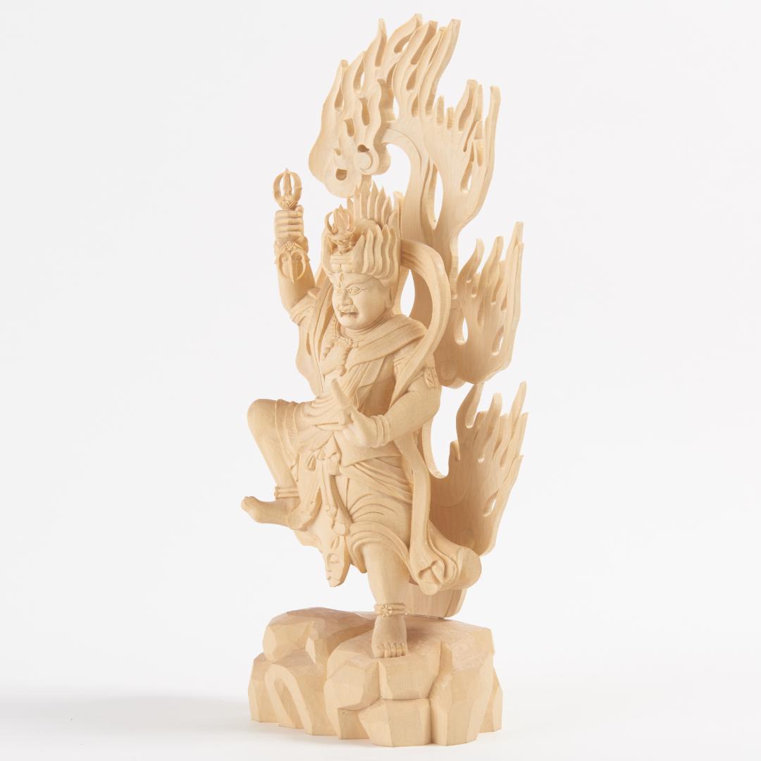 桧　蔵王権現　６寸　仏像＃０６３