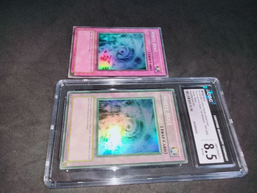 秘蔵 エラー max faded ホワイトホール TP1 遊戯王 初期 プロモ