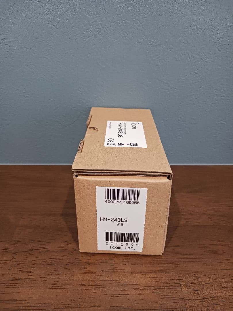 【新品】限定1台 未開封 アイコム ICOM HM-243LS マイクロフォン