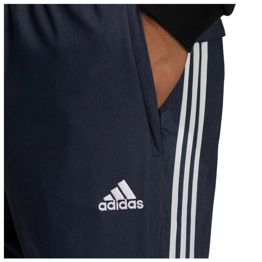 adidasフード付き デニム風トラックジャージ上下セット トレーニングウェア