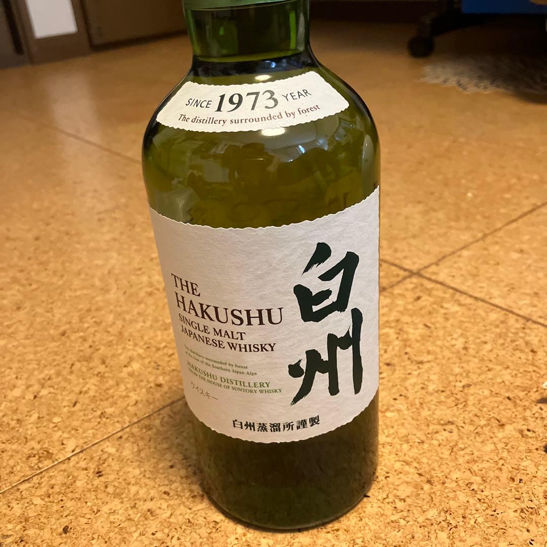 サントリー　白州 シングルモルトウイスキー　700ml 1973