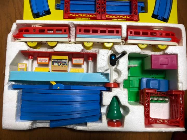 プラレール 前スイッチプラレール パノラマとっきゅうふみきりセット　L特急セット