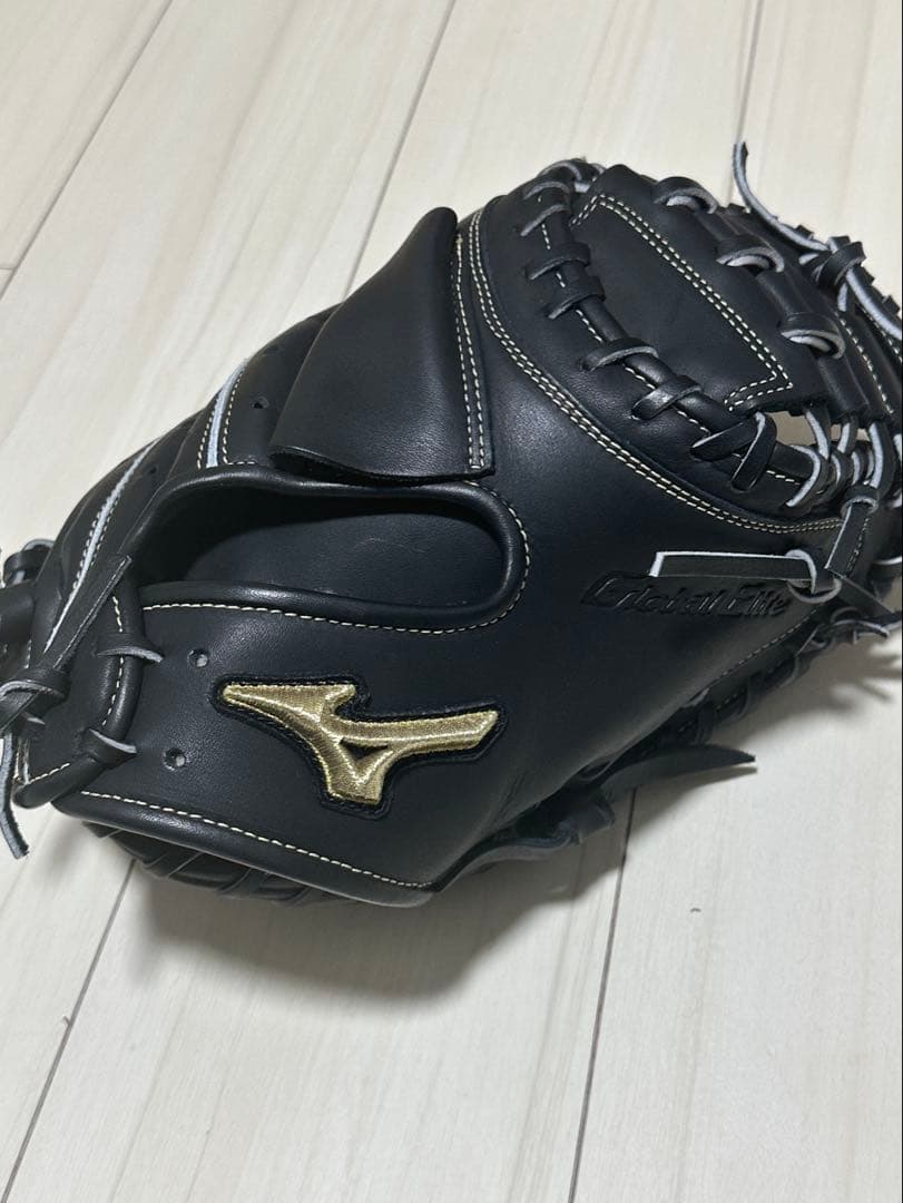 大人/軟式用　ミズノ　グローバルエリート　キャッチャーミット B-D型