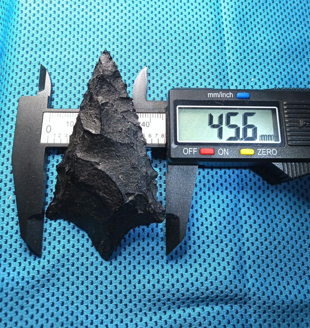 有舌尖頭器 原始時代  360 石器 模写 サヌカイト