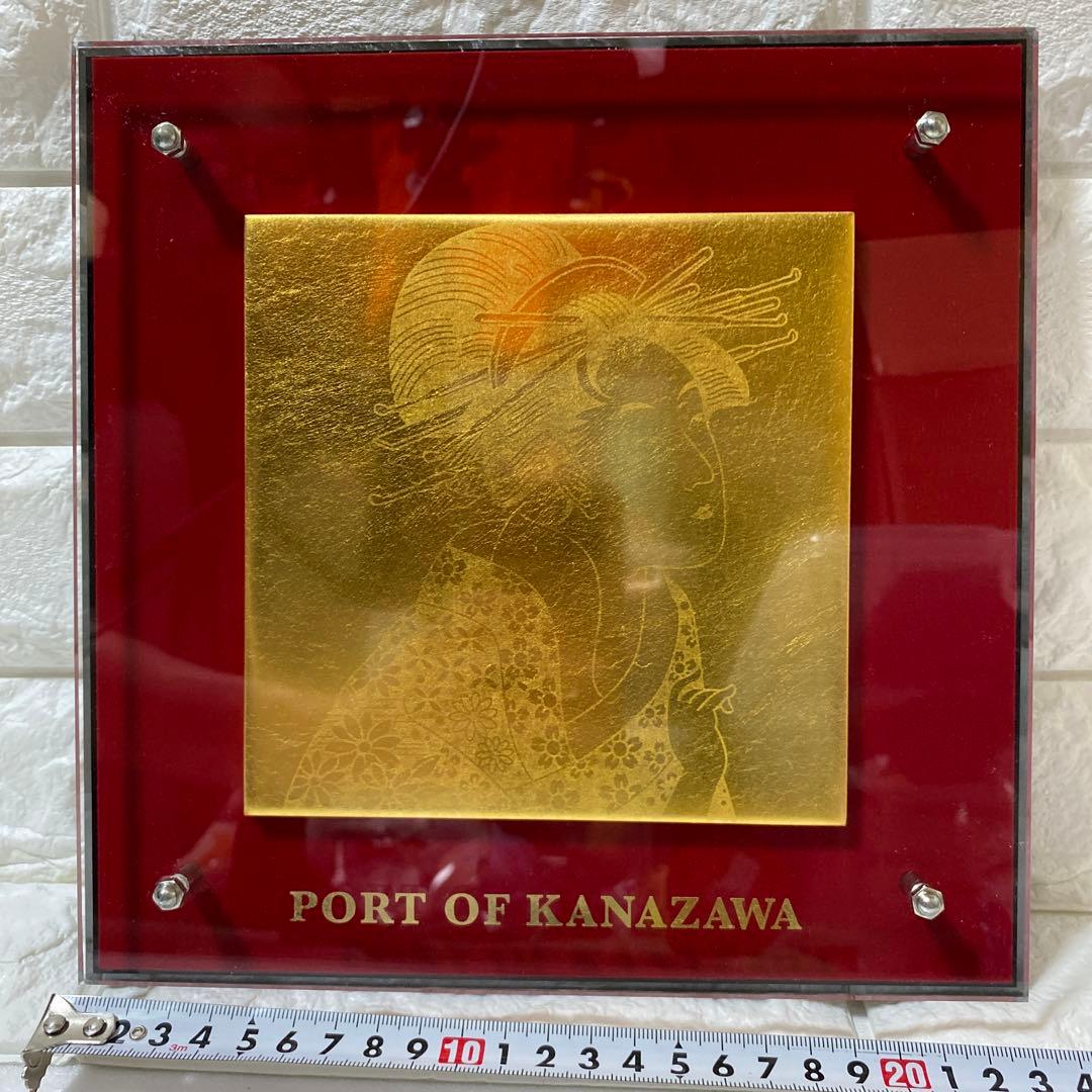 浮世絵 美人画 金箔アートPORT OF 金沢