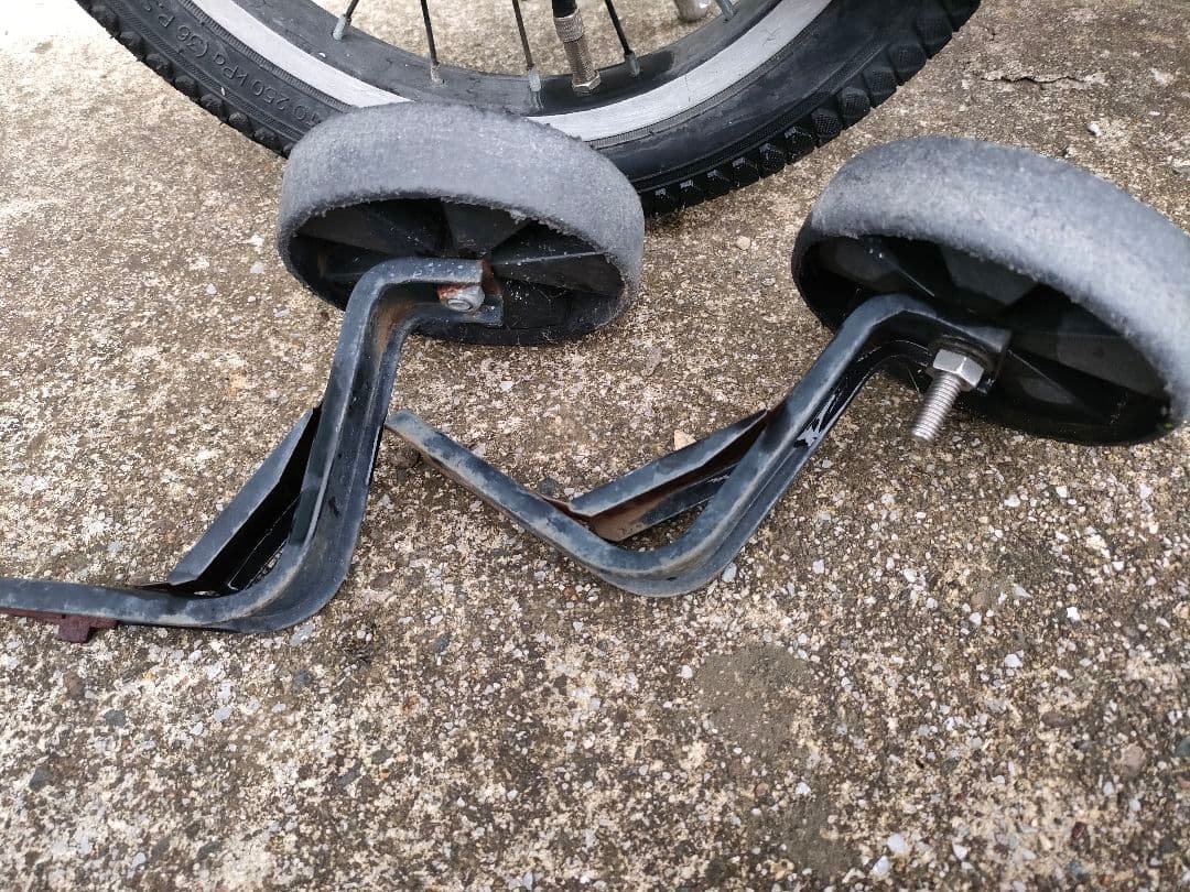 幼児用自転車 補助輪付き 14インチ