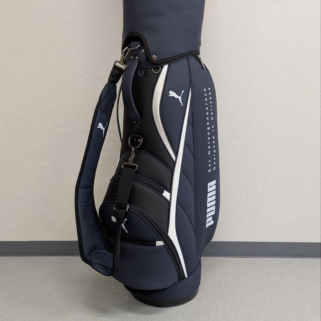 PUMA キャディバッグ ネイビー