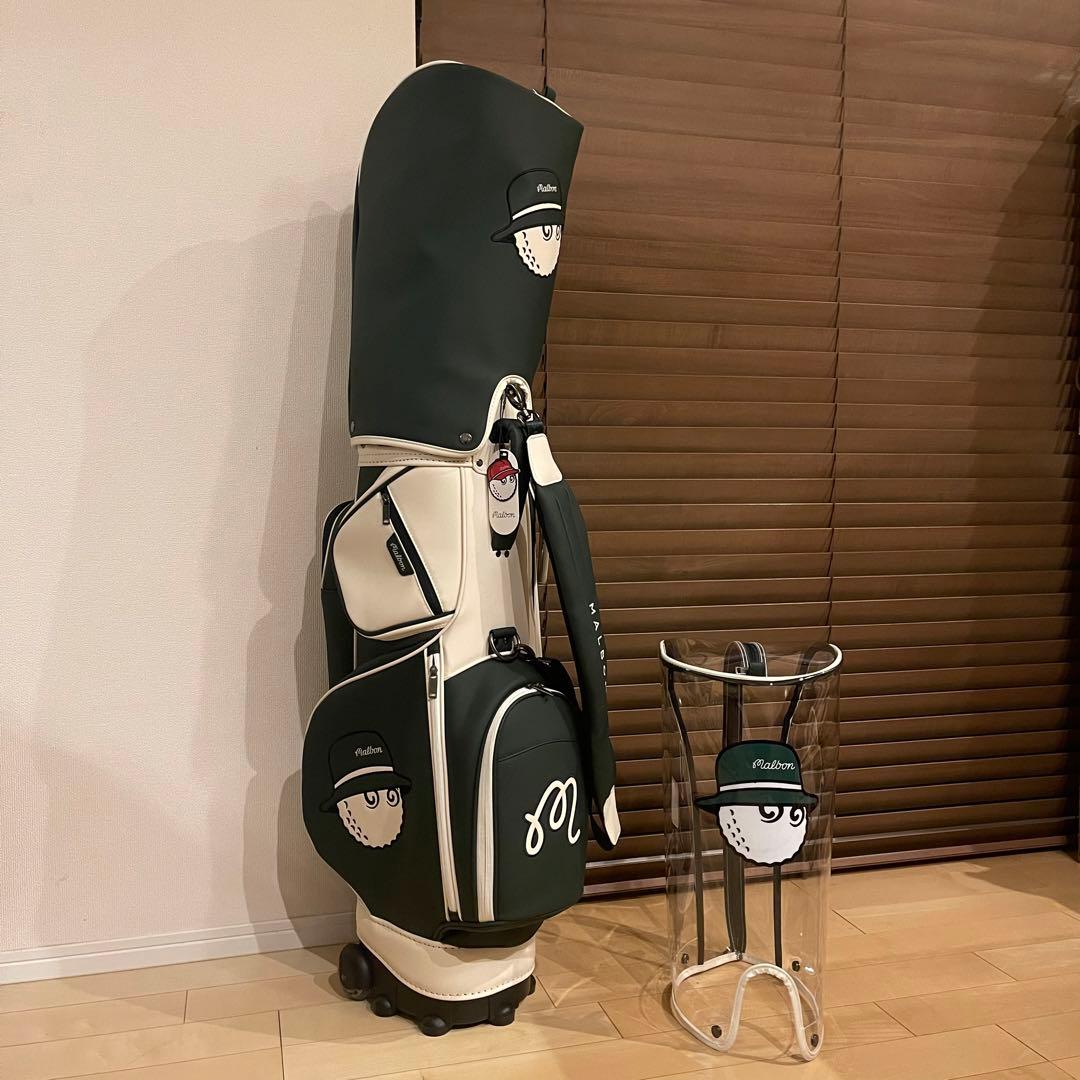す*る様 MALBON GOLF マルボンゴルフ キャディバッグ ゴルフバッグ