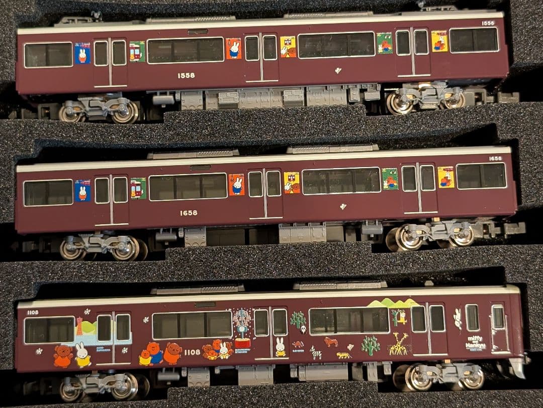 阪急1000系 ミッフィー号 神戸線 ラッピング車両 限定品 グリーンマックス