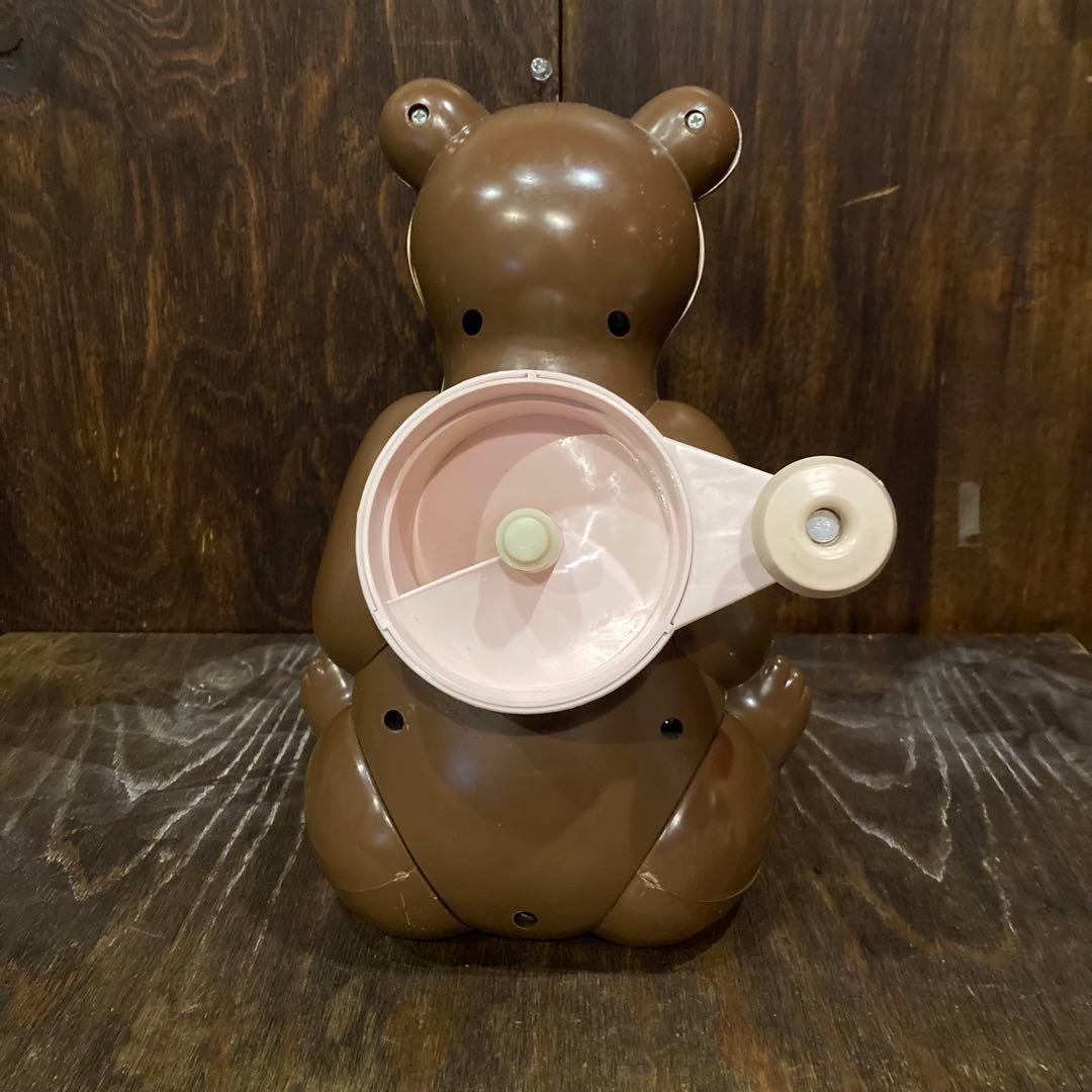 アサヒ玩具 氷かきミーシャ 小熊のミーシャ モスクワオリンピック かき氷機
