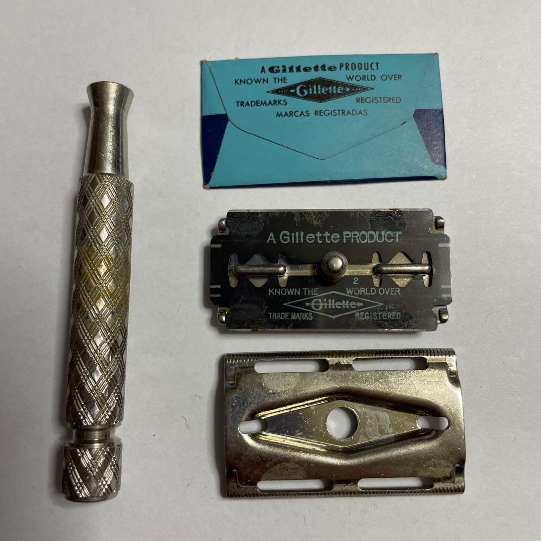 ジレット Gillete 携帯用シェービングセット