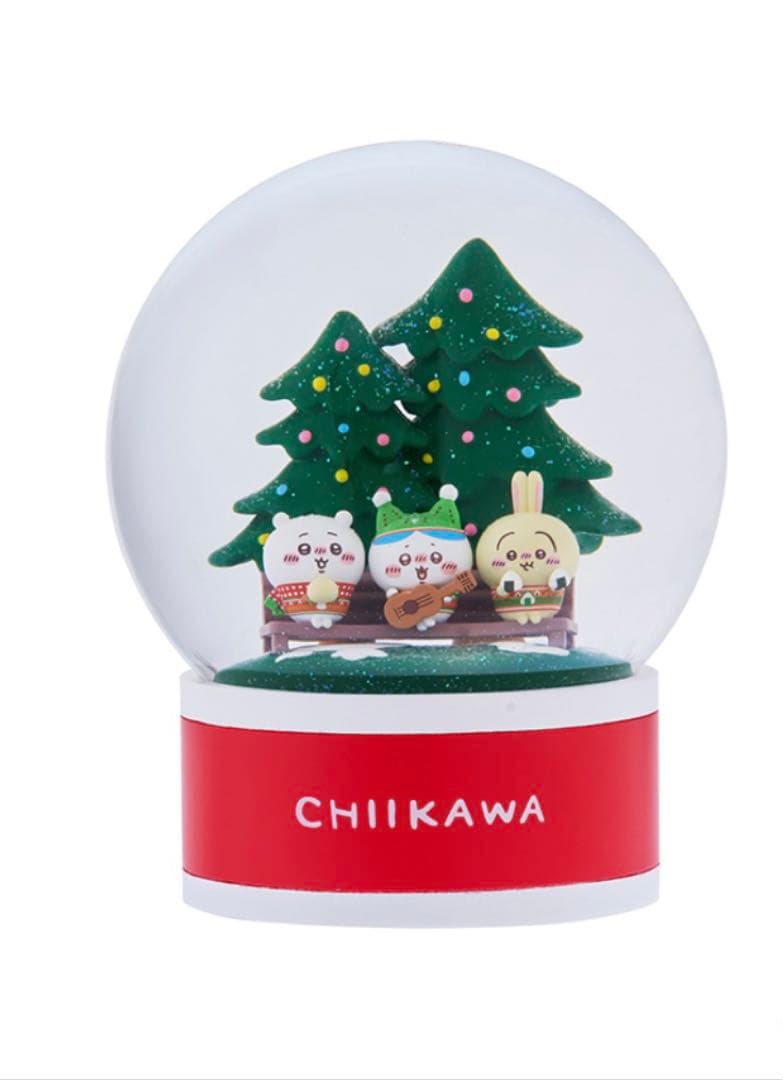 ちいかわ　一番くじ セブンイレブンくじ　ラスト　スノードーム付き3点セット