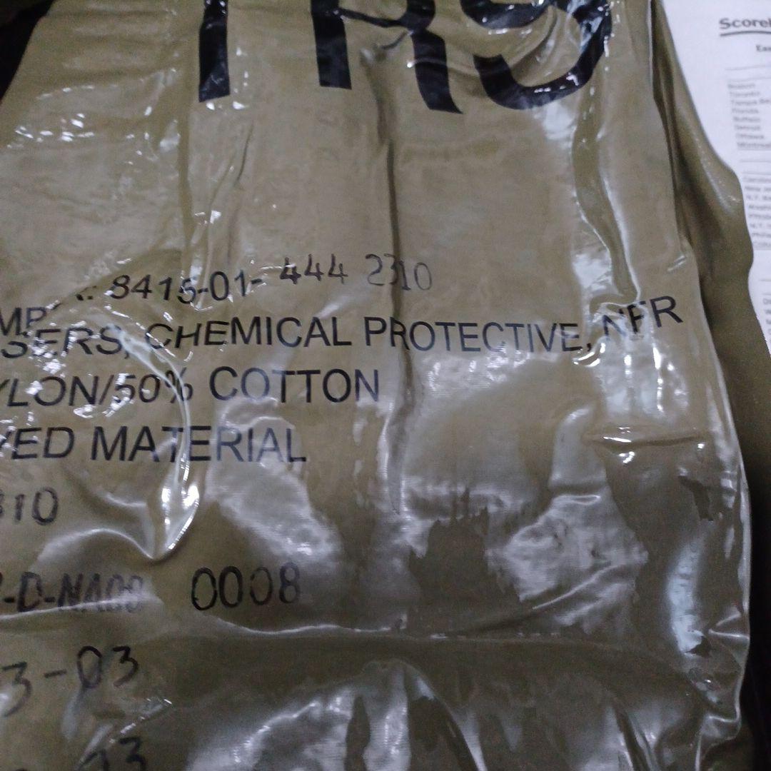 ✨送料無料　ケミカルプロテクティブ TROUSERS　MEDIUM/R (2)