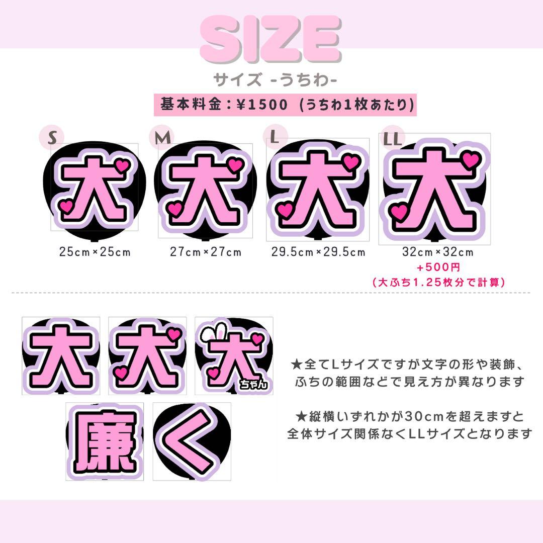 m うちわ文字 オーダー うちわ屋さん 文字パネル ネームボード