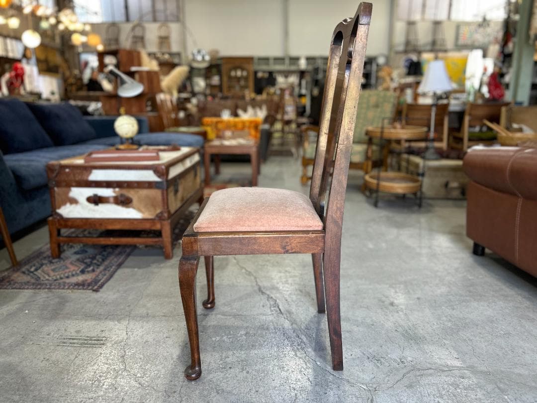 【英国ヴィンテージ】ハイバックダイニングチェア｜EUR Vintage